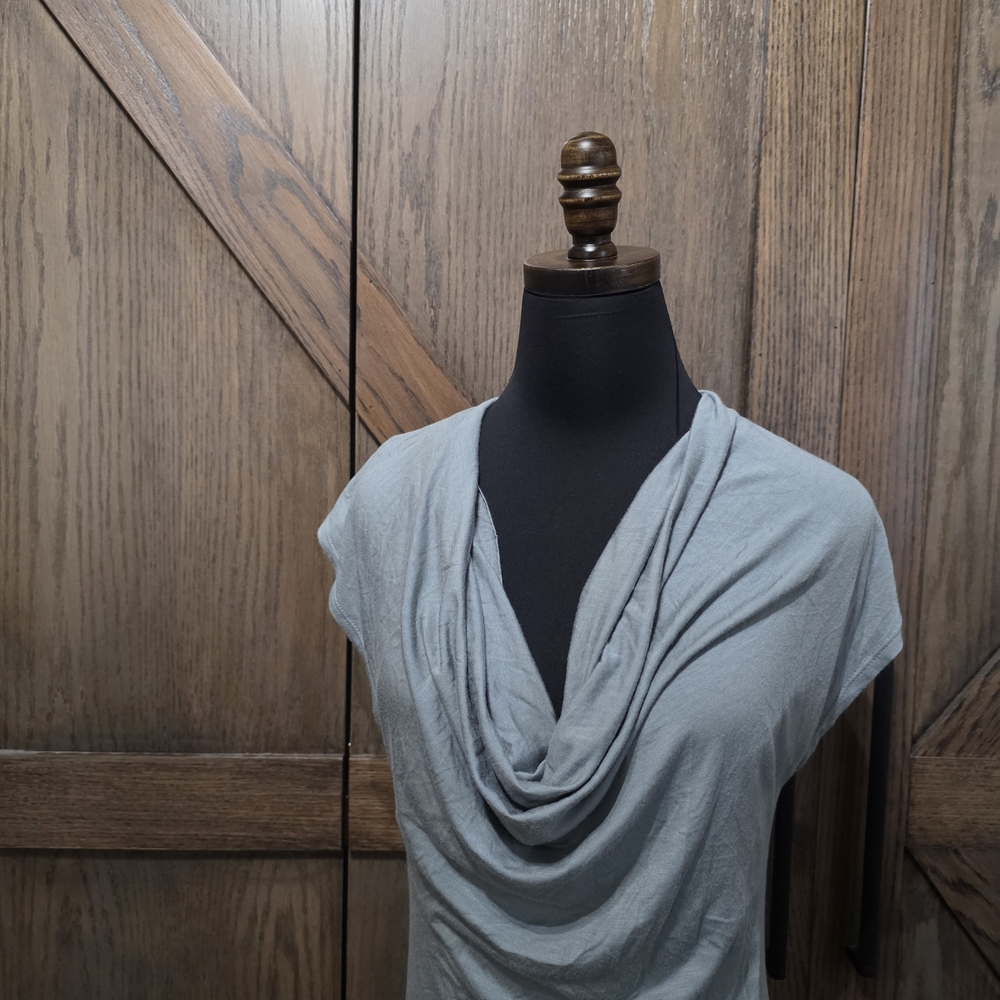 Peruvian Connection Soft Gray Midi Dress - Picture 2 of 5